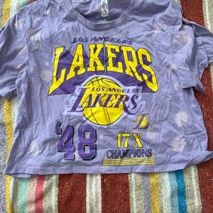 lakers vintage t shirt